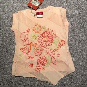 New Chipie Girls Pink Top